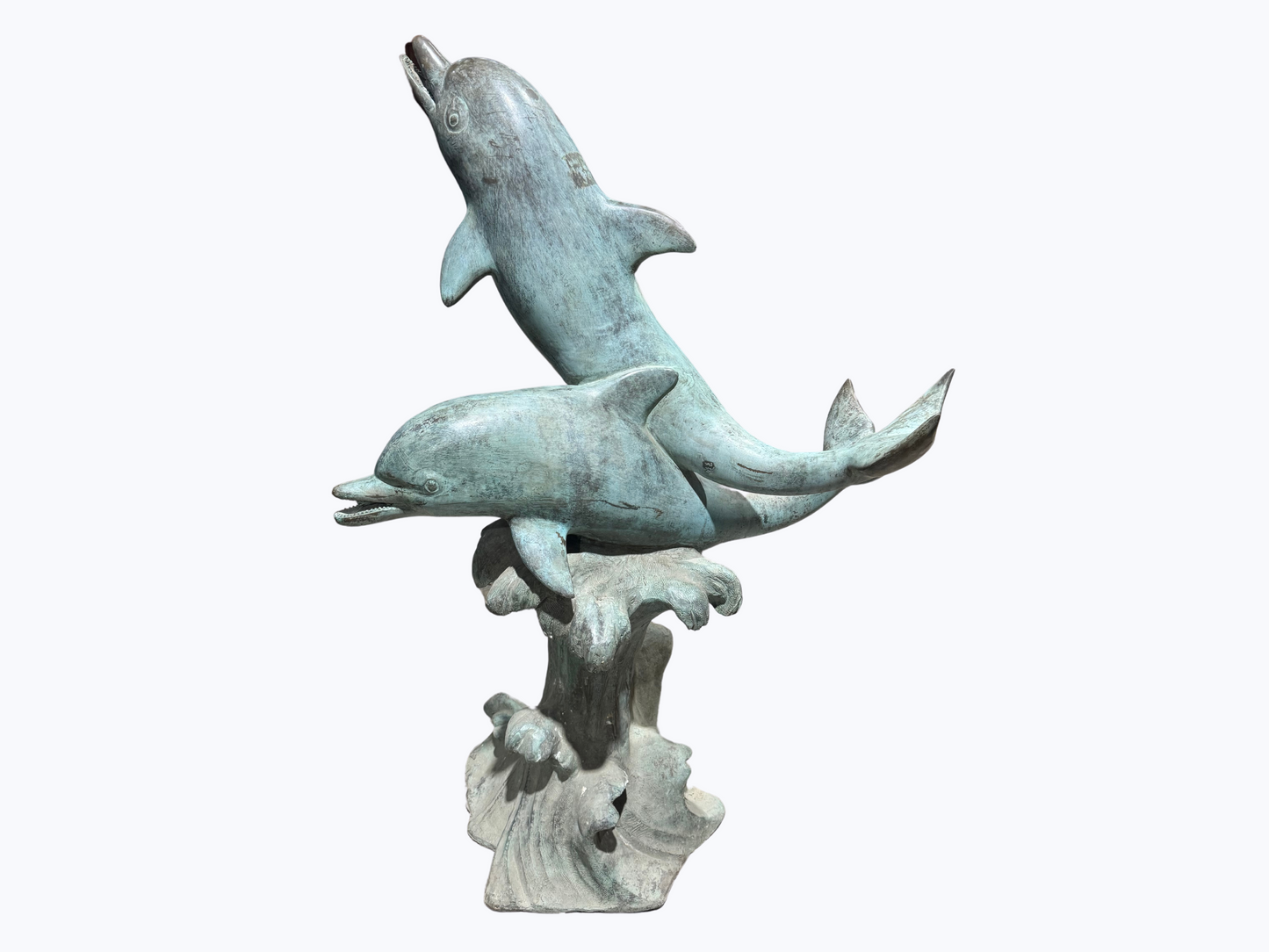 Bronze Dolphin Fountain
