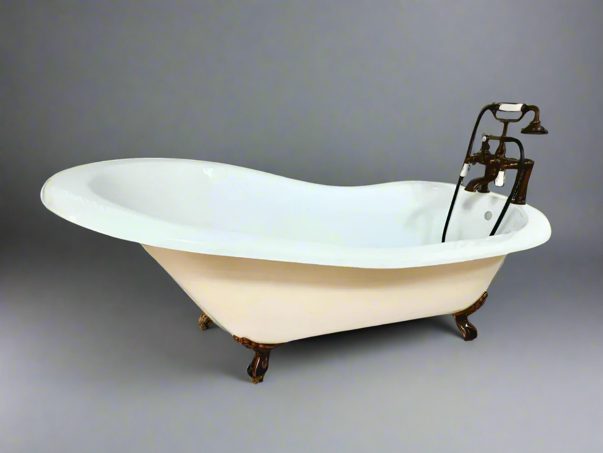 Porcelain Claw Foot Bath Tub