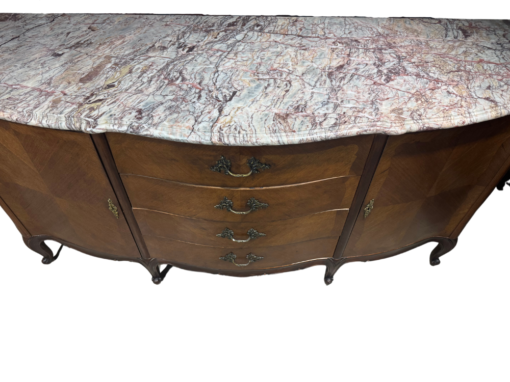 Louis XV Marble Top Server