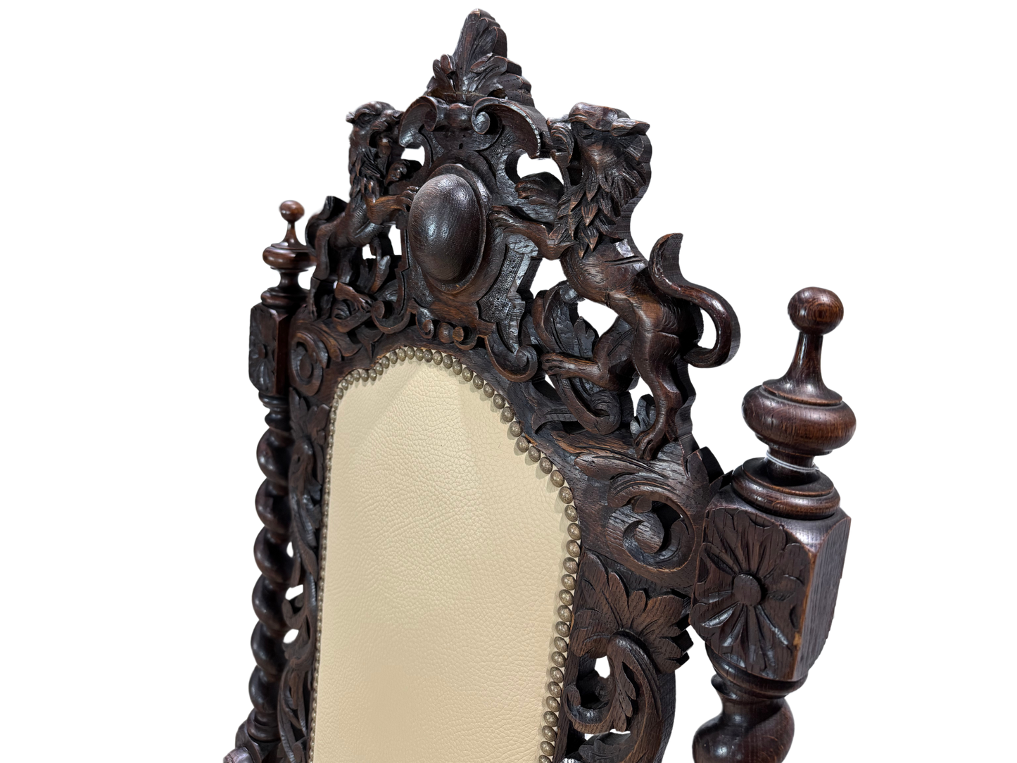 Renaissance Style French Oak Chair