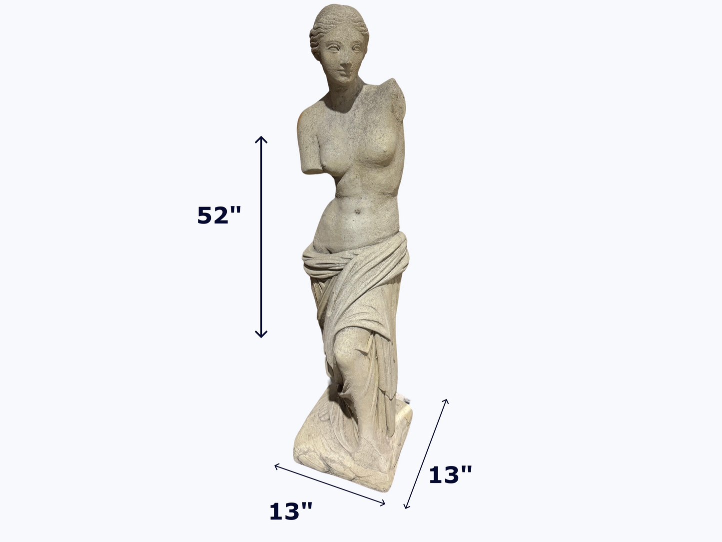 Compressed Concrete Garden Statue