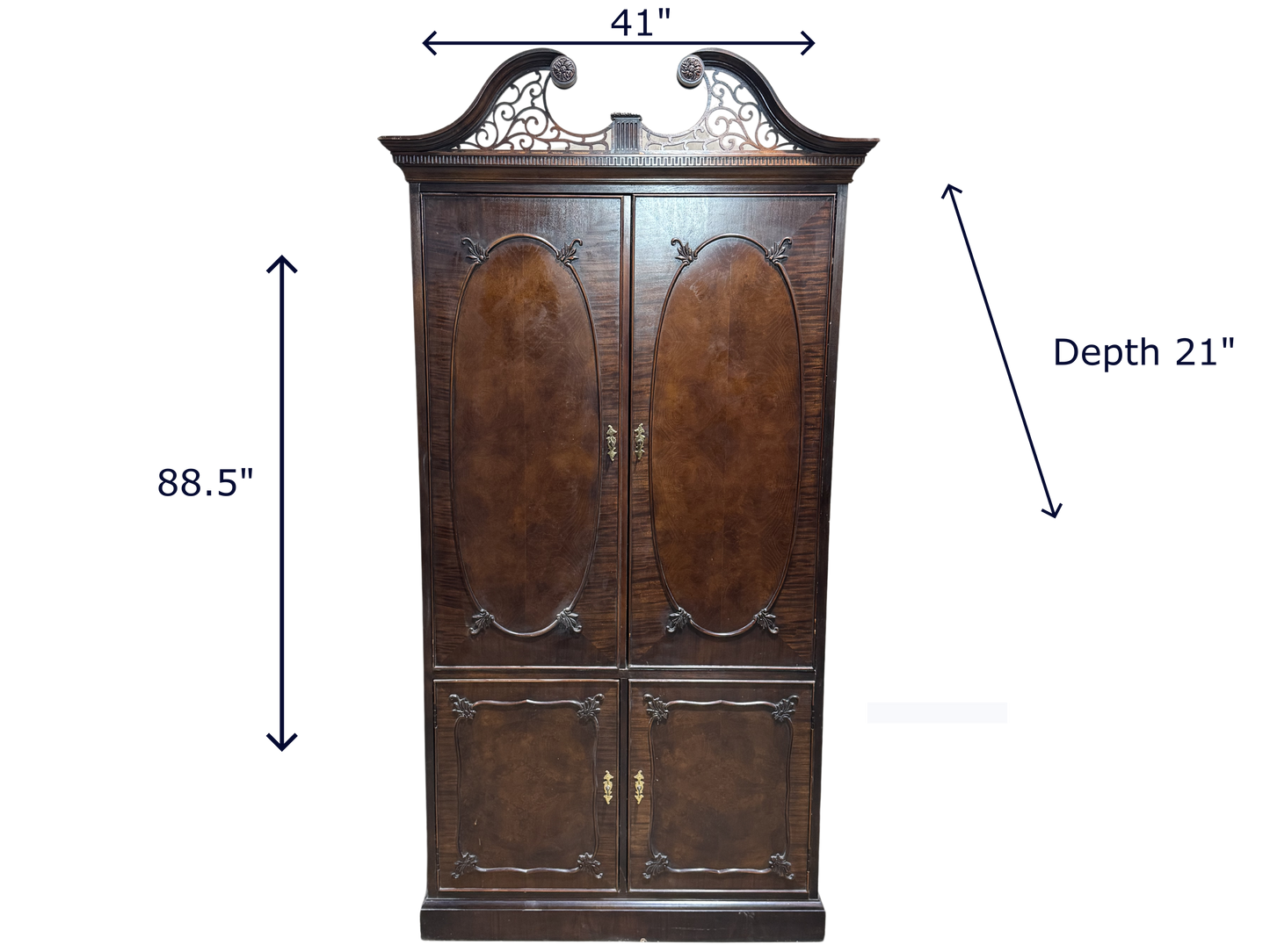 Mahogany Armoire