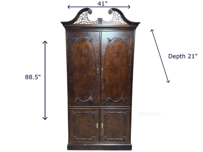 Mahogany Armoire