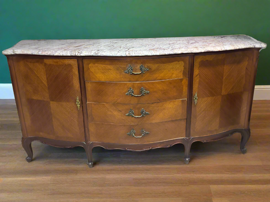 Louis XV Marble Top Server