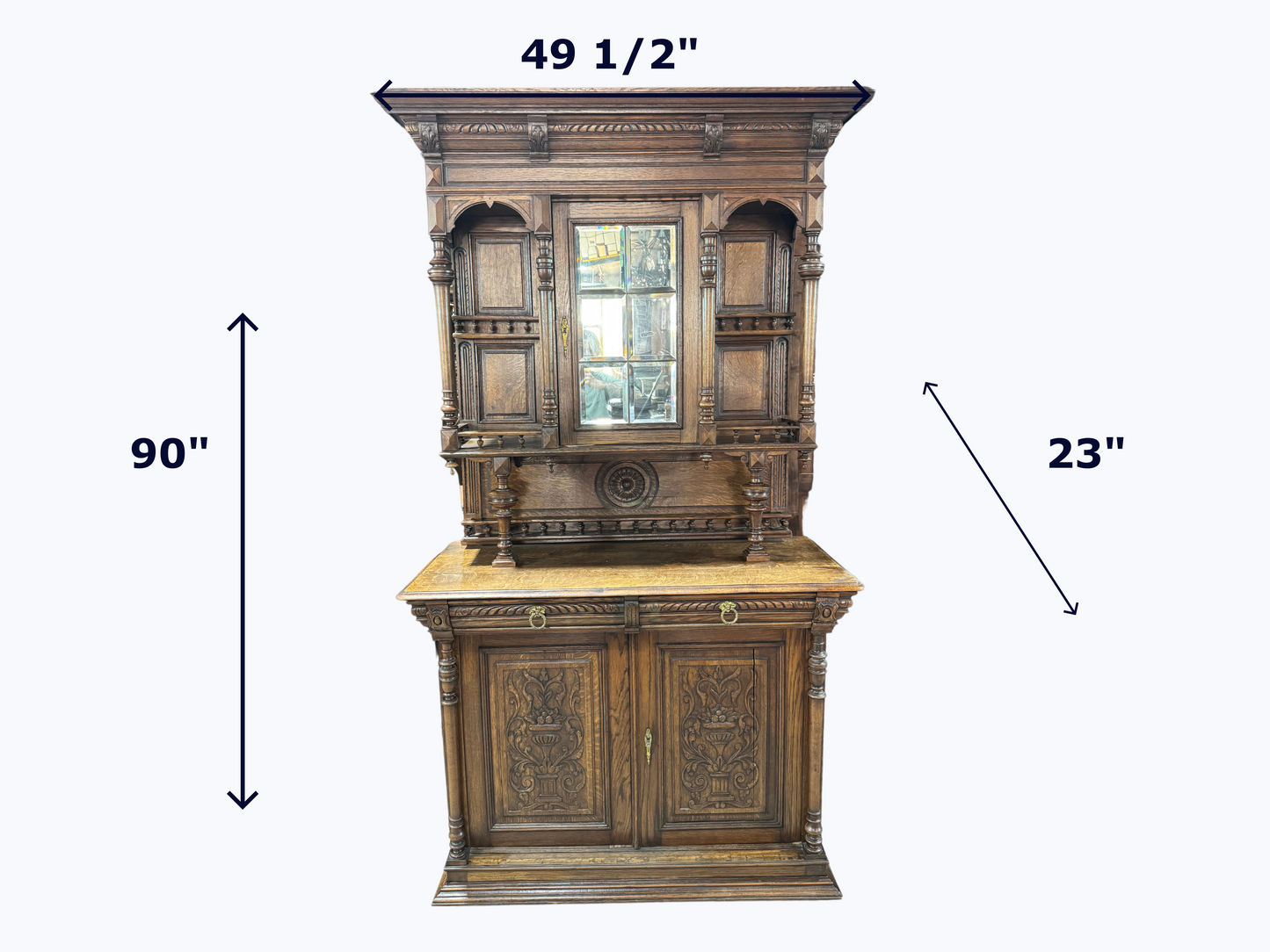 French Breton Dining Cabinet