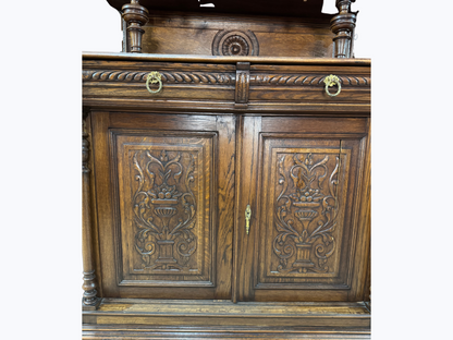 French Breton Dining Cabinet